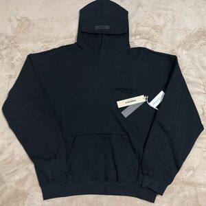 Essentials Black Hoodie